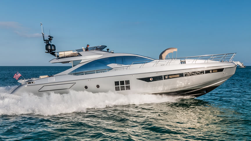 Rent 77 Azimut Custom - Miami Yacht Rentals