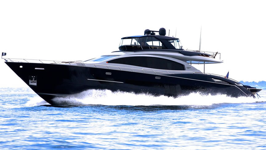 Rent 92 Lazzara LSX - Miami Yacht Rentals